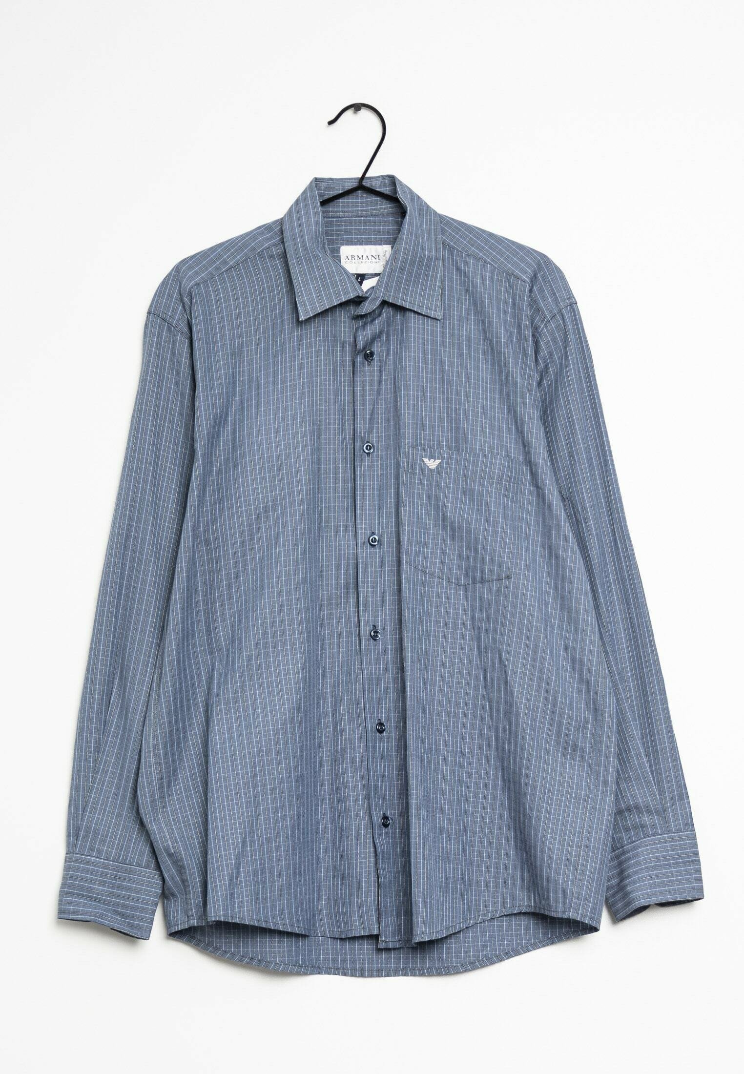 Armani Collezioni Shirt - blue - (Pre-owned) - Zalando