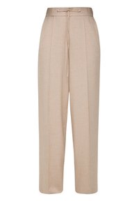 s.Oliver BLACK LABEL WIDE LEG
 - Stoffhose - beige