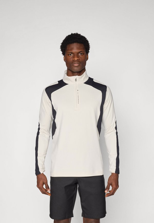 LEANDER QUARTER ZIP MID LAYER - Long sleeved top - moonbeam