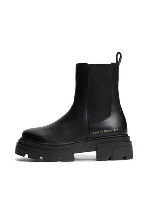 Tommy Hilfiger, Боти с платформа - black