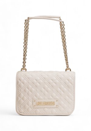 Love Moschino QUILTED - Handtas - beige chiaro