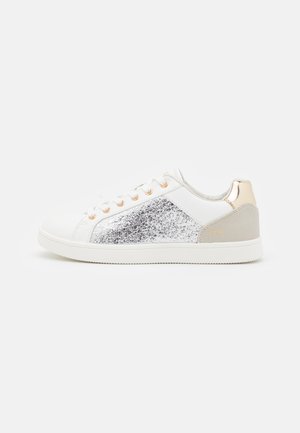 ONLSHILO GLITTER  - Joggesko - white/silver