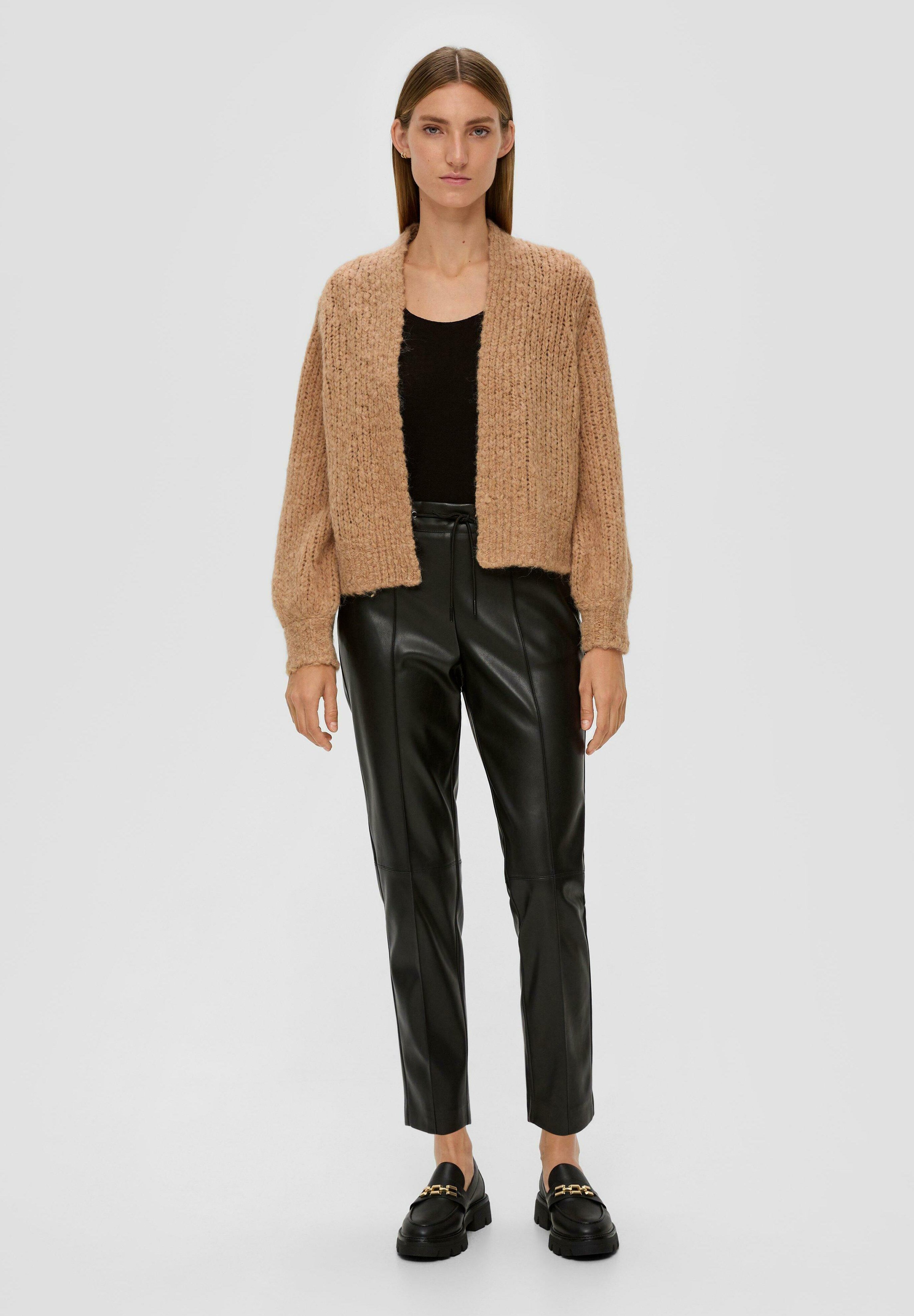 S.Oliver BLACK LABEL Damen Strickjacke – Lässiger Look Mit Tollem Tragegefühl