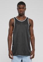 Urban Classics Canotta Uomo – Girocollo In Costina, Regular Fit – Colore Nero, Tessuto Leggero