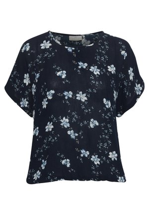 Kaffe LOKIA - Blus - midnight marine little flower