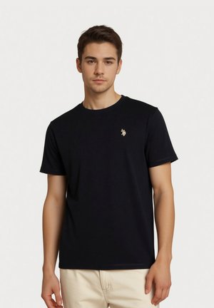 U.S. Polo Assn., T-SHIRT KURZARMSHIRT MIT RUNDHALSAUSSCHNITT SHORTSLEEVE - T-shirt basic - schwarz