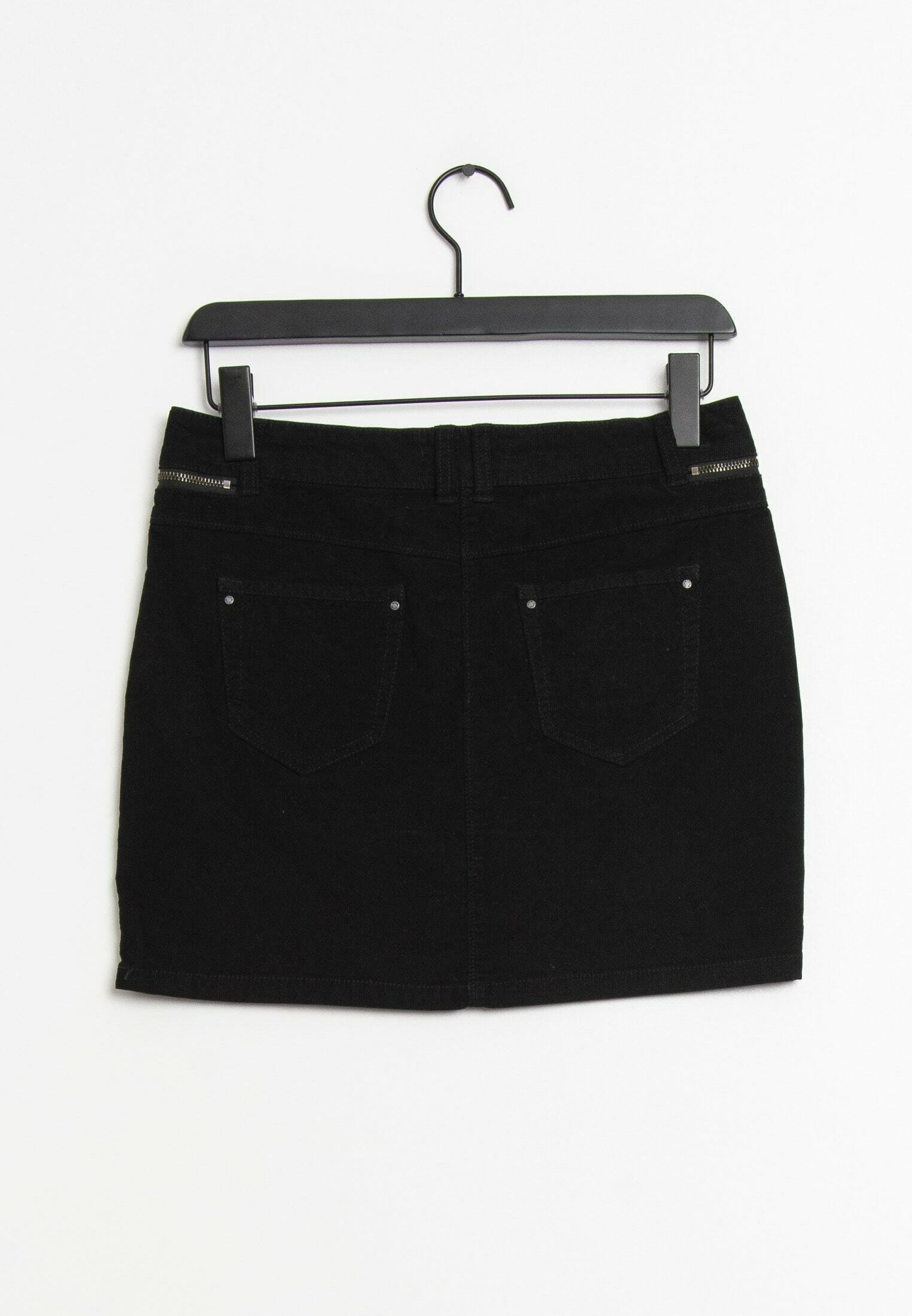 Miss Etam Mini skirt - black - (Pre-owned) - Zalando.de
