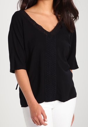 Bluse - black