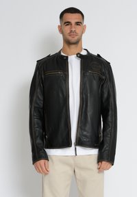 Mustang Skinnjacka - vintage brown