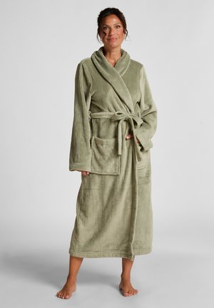 LONG - Badekåpe - green