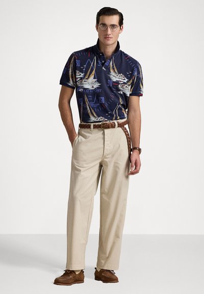 Polo Ralph Lauren SHORT SLEEVE POLO SHIRT - Pólóing - sailboat dial print