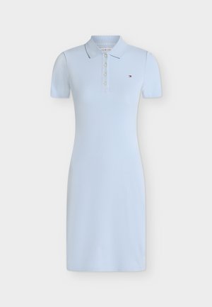 Tommy Hilfiger, PIQUE POLO - Robe t-shirt - breezy blue