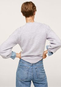 Mango Strickpullover - purple