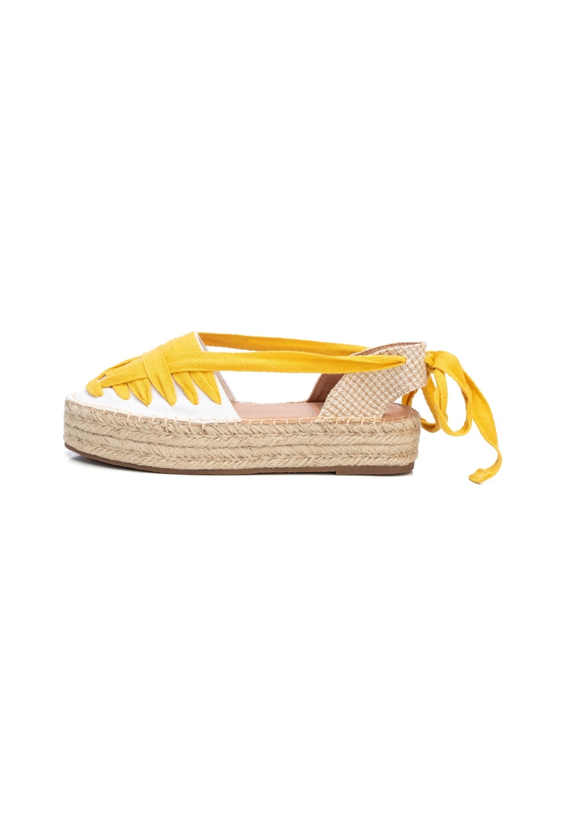 XTI Zapatos de salón con cordones - yellow/amarillo - Zalando.es