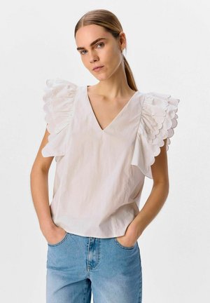 OBJHOPE - Blouse - white sand