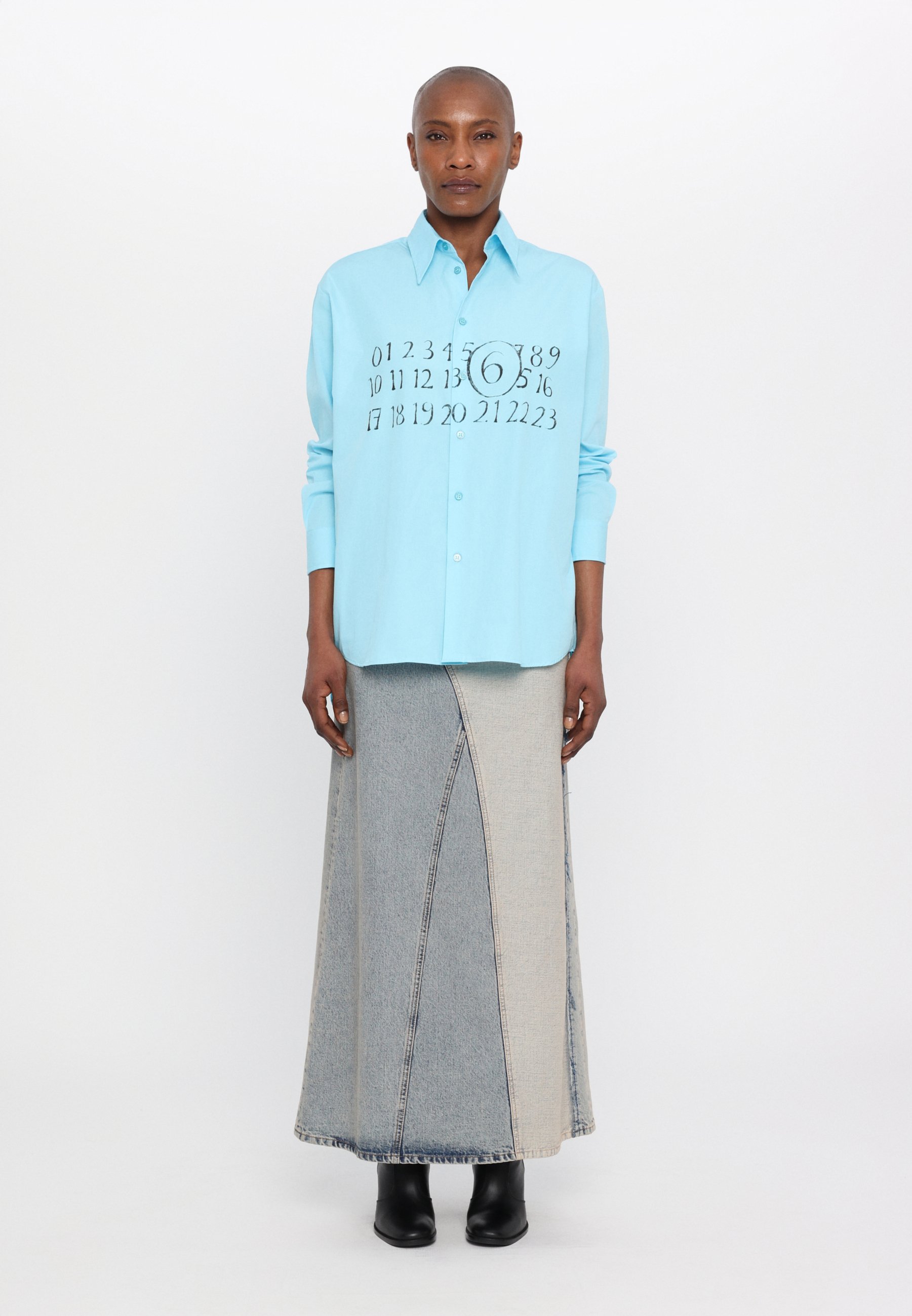 MM6 Maison Margiela LONG SLEEVED SHIRT - Button-down blouse