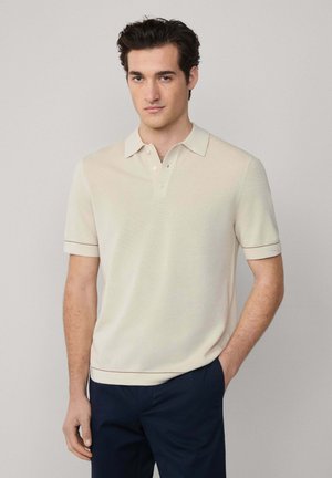 Hackett London TEXTURED - Poloshirt - stone beige