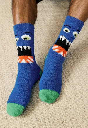 Next PATTERN COSY 2 PACK - Socken - red blue