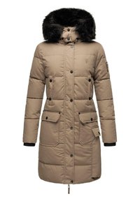 Navahoo Wintermantel - taupe