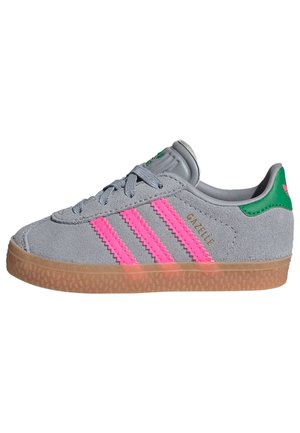 GAZELLE - Chaussures premiers pas - halo silver/lucid pink/green