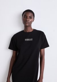 Barbour International SOFIA MIDI DRESS - Jersey dress - black