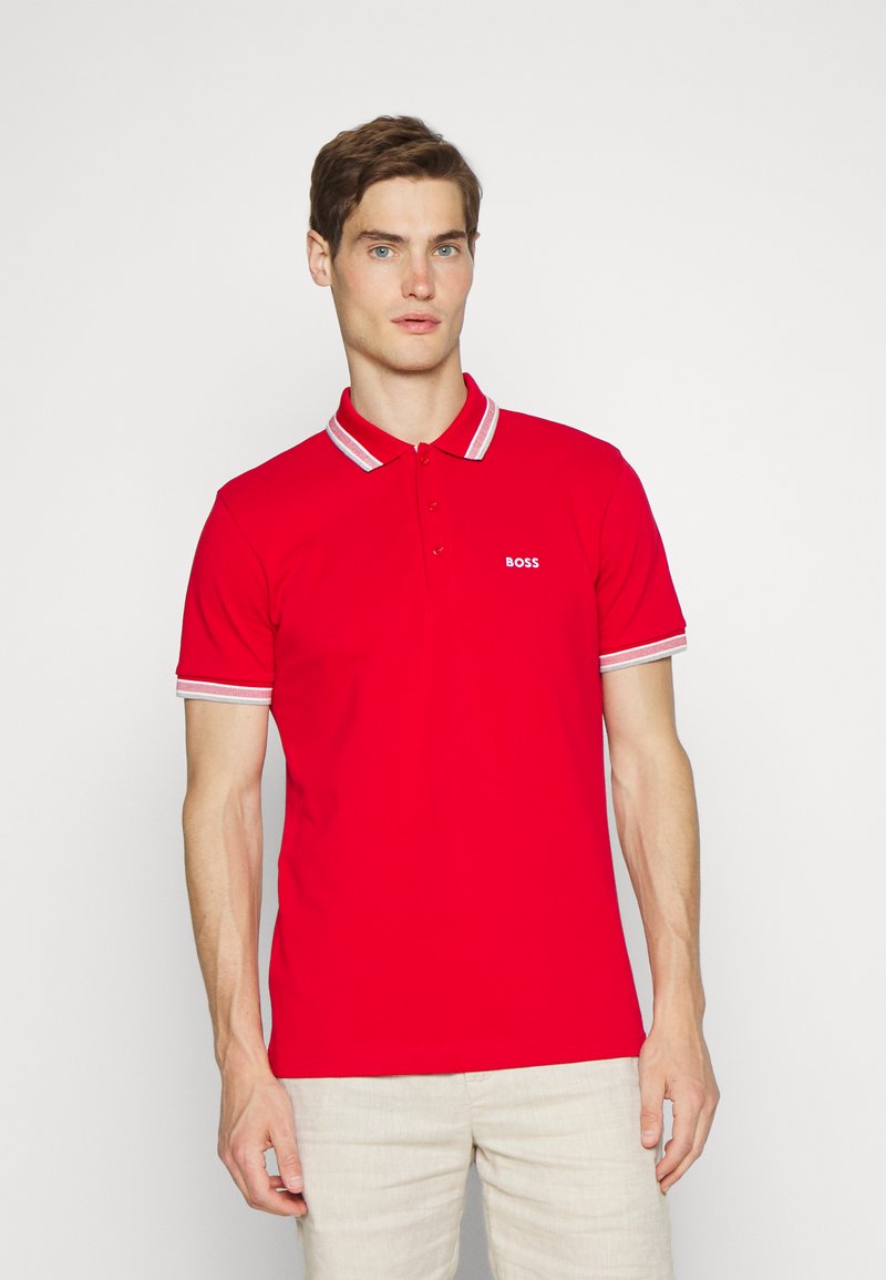 BOSS PADDY CURVED Polo shirt medium red/red Zalando.co.uk