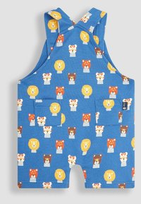 JoJo Maman Bébé 2-PIECE SET  - REGULAR FIT - Kombinezonas su petnešomis - denim blue safari cat