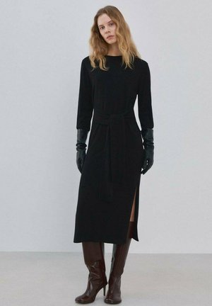 Vestido de punto - black