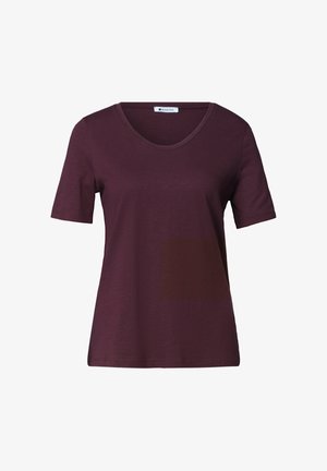 Street One, BASIC T-SHIRT - T-Shirt basic - rustic rouge
