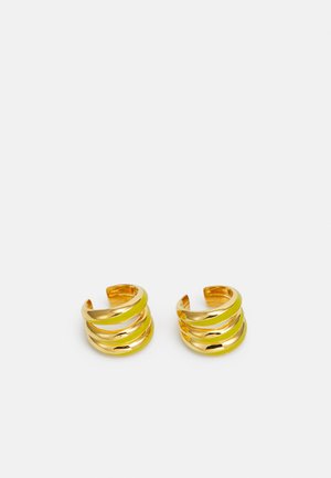 MISHO SUME - Korvakorut - gold-coloured/lime green