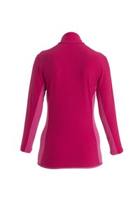 icebreaker MERINO DESCENDER ZIP - Felpa con zip - DARK PINK