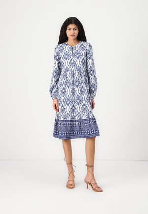 JDYANNA MIDI DRESS - Vestito casual - cloud dancer/blue