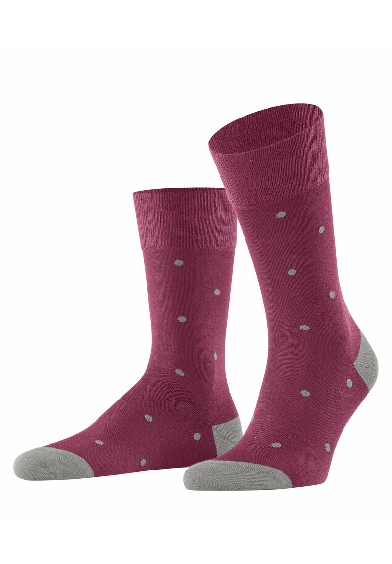 FALKE DOT - Socken - red plum