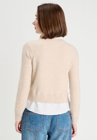 Cache Cache 2-IN-1  - Striktrøje - beige