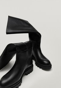 Massimo Dutti Bottes - black