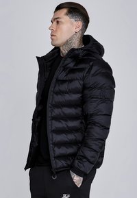 SIKSILK Winterjas - black
