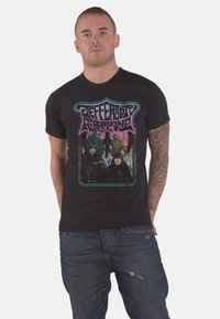 Paradiso Clothing JEFFERSON AIRPLANE RETRO GRAPHIC   - Print T-shirt - black