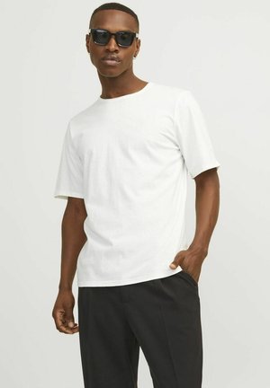 Jack & Jones PREMIUM EINFARBIG  - Osnovna majica kratkih rukava - cloud dancer