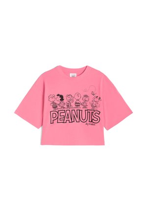 Freddy PEANUTS - T-shirt con stampa - pink carnation