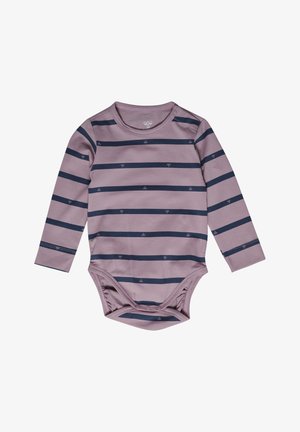 Hummel, HUMMEL HMLMINI STRIPY BEE BODY L/S UNISEX - Body - sea fog