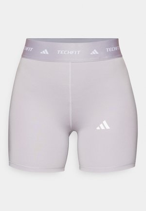 adidas Performance TECHFIT SHORT - Punčochy - glory grey