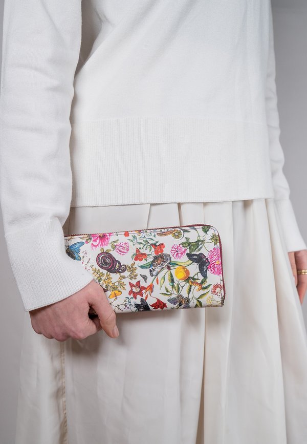 FLORAL ENGRAVINGS LARGE - Geldbörse - multi