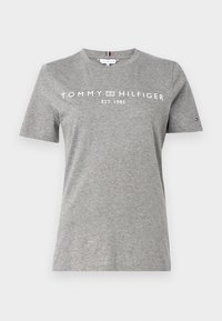 REGULAR FIT - Print T-shirt - mid grey