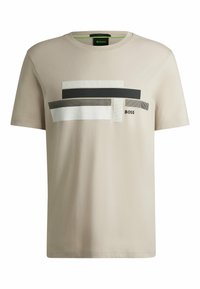 GLAMPING - Camiseta estampada - open beige