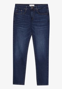 Calças de ganga justas - dark blue denim