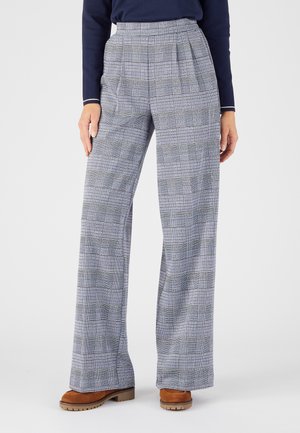 LARGE MILANO - Pantalon classique - bleu prince de galles