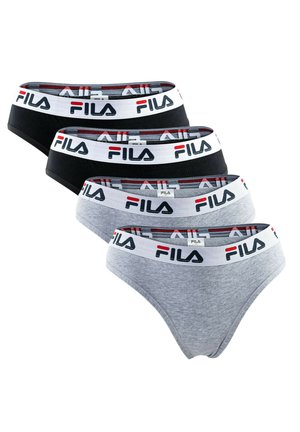 4 PACK  - Slip - schwarz/grau