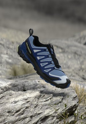 Salomon XA PRO 3D V9 ICON - Hikingsko - black/brunnera blue/surf the web