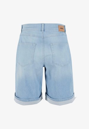 Angels, WIDE LEG SHORT MODERN AUTHENTIC LIGHT - Kratke hlače od trapera - bleached blue used