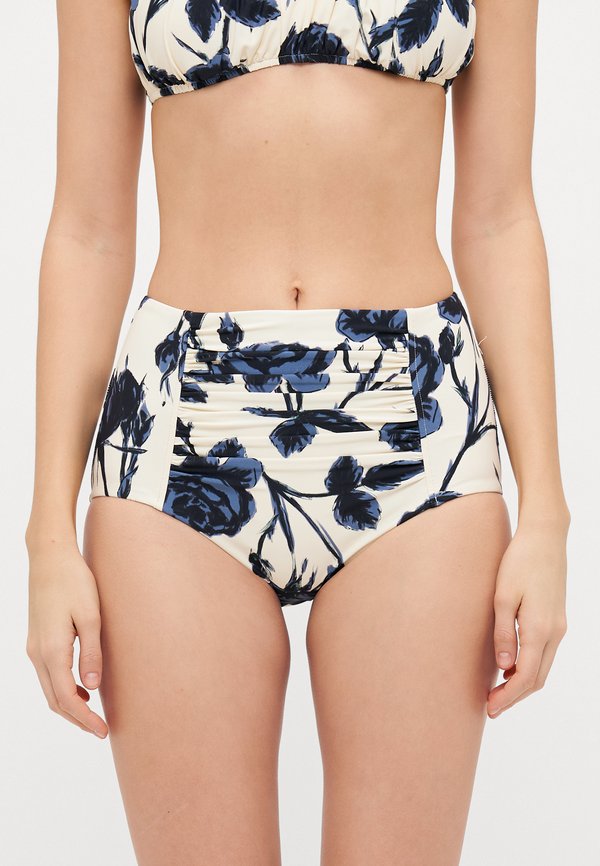 ROCOCO RUCHED FRONT HIGH WAISTED  - Bikini-Hose